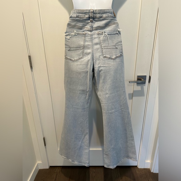 *NWOT* American Eagle: Super highrise flare- size 14 - Picture 5 of 8